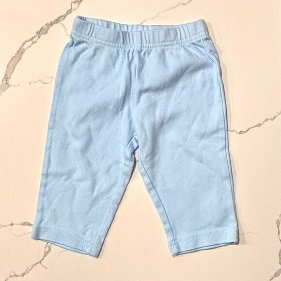 CIRCO | 4-Piece Onesies Pants Baby Set, Light Blue Grey White 6-9M - Picture 7 of 13